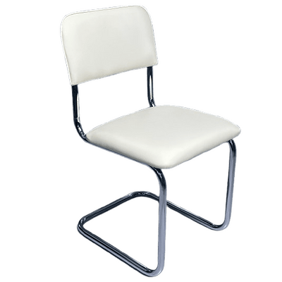 Стул с хромированными ножками SILVIA